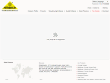 Tablet Screenshot of ambicagroup.com